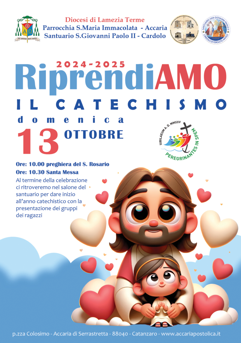 RiprendiAMO il catechismo – Inizio